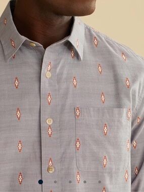 Pendleton Western Aztec Embroidered Long Sleeve Carson Shirt Men’s Size Large